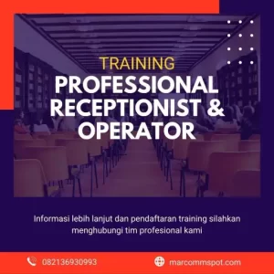 pelatihan professional receptionist & operator surabaya