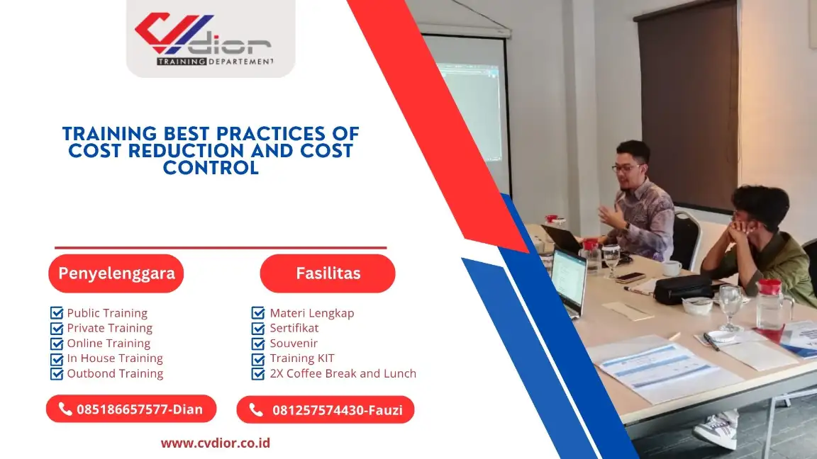 PELATIHAN BEST PRACTICES OF COST REDUCTION AND COST CONTROL SURABAYA