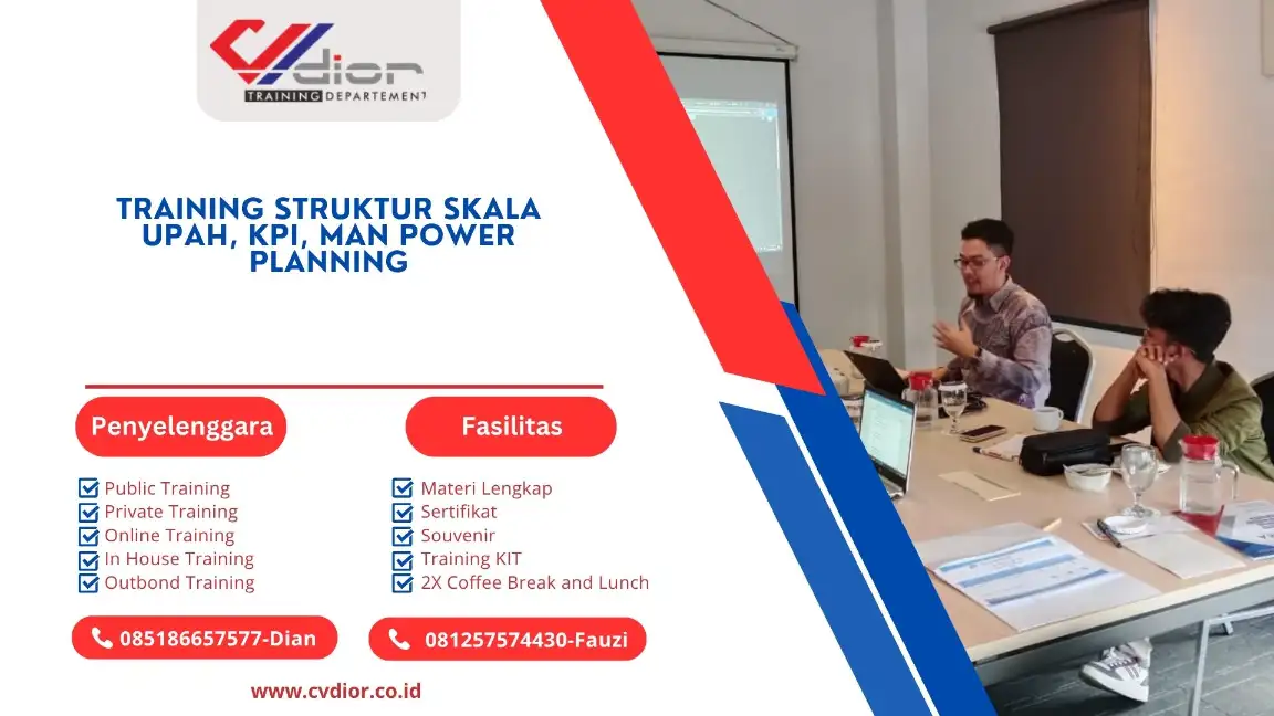 PELATIHAN STRUKTUR SKALA UPAH, KPI, MAN POWER PLANNING SURABAYA