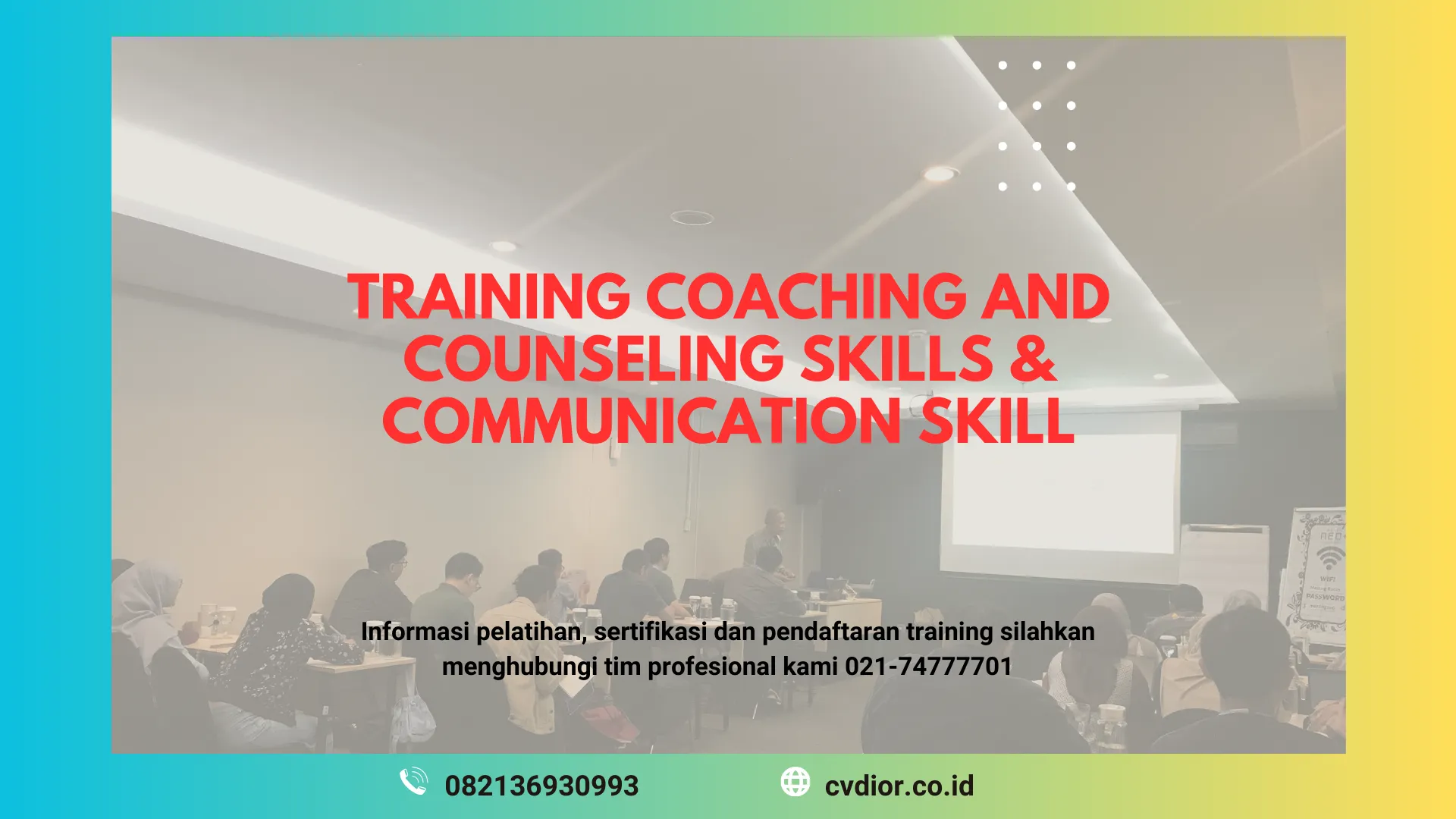PELATIHAN COACHING DAN COUNSELING SURABAYA