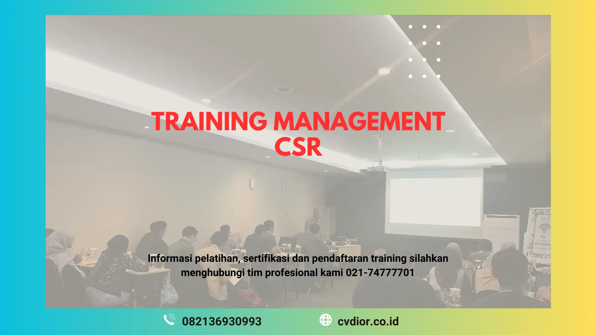 PELATIHAN MANAJEMEN CSR SURABAYA