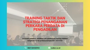 PELATIHAN STRATEGI LITIGASI PERDATA SURABAYA