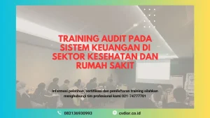 PELATIHAN AUDIT PADA SISTEM KEUANGAN SEKTOR KESEHATAN DAN RUMAH SAKIT JAKARTA