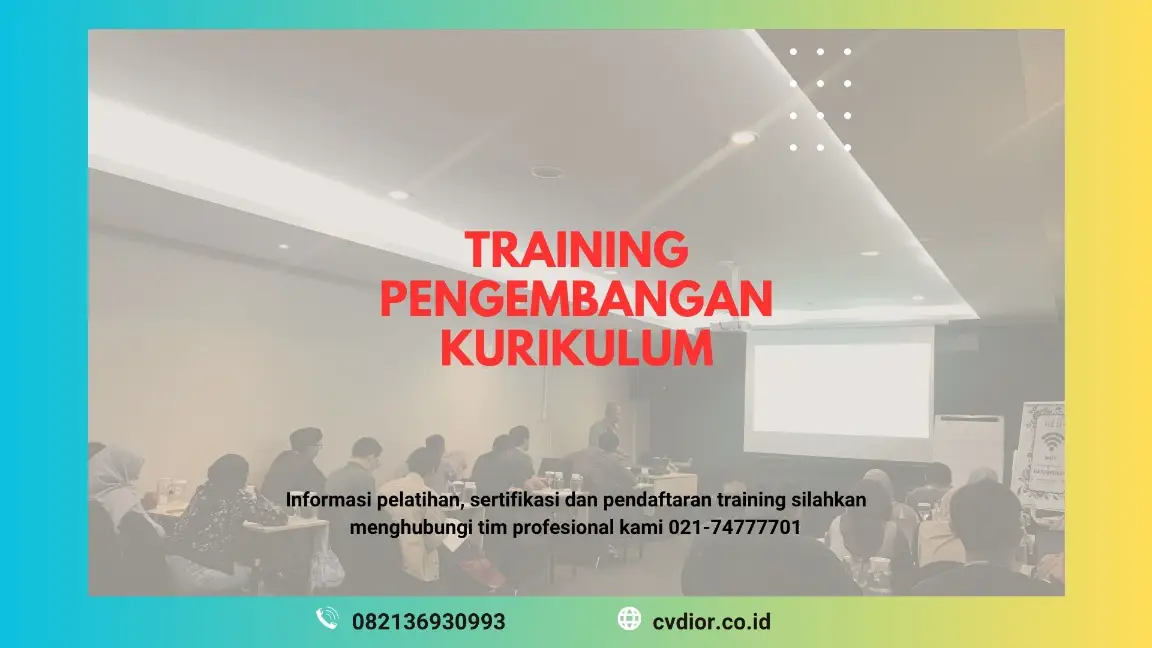 PELATIHAN PENGEMBANGAN KURIKULUM JAKARTA