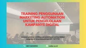 PELATIHAN PENGGUNAAN MARKETING AUTOMATION JAKARTA