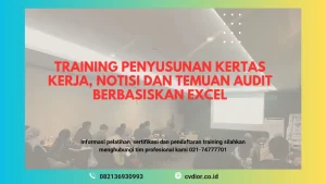 PELATIHAN PENYUSUNAN KERTAS KERJA JAKARTA