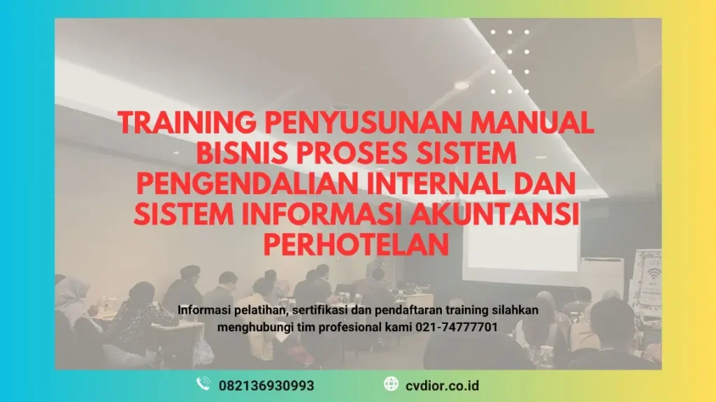PELATIHAN PENYUSUNAN MANUAL BISNIS JAKARTA