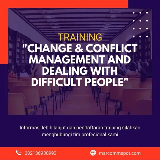 TRAINING CONFLICT MANAGEMENT AND HANDLING DIFFICULT PEOPLE