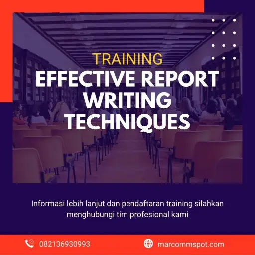 pelatihan effective report writing techniques surabaya