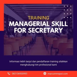 pelatihan managerial skill for secretary surabaya