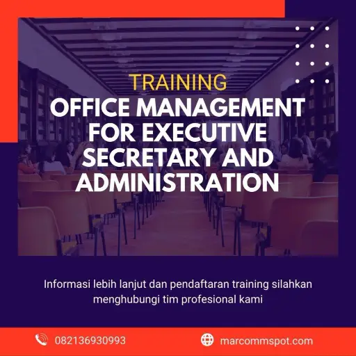 pelatihan office management for executive secretary and administration surabaya