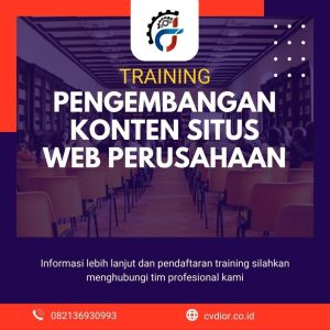 PELATIHAN PENGEMBANGAN KONTEN SITUS WEB PERUSAHAAN