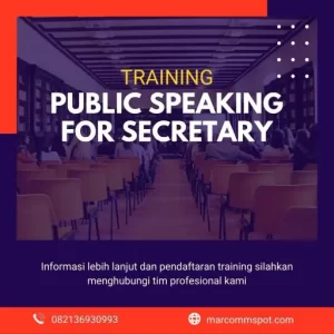 pelatihan public speaking for secretary surabaya