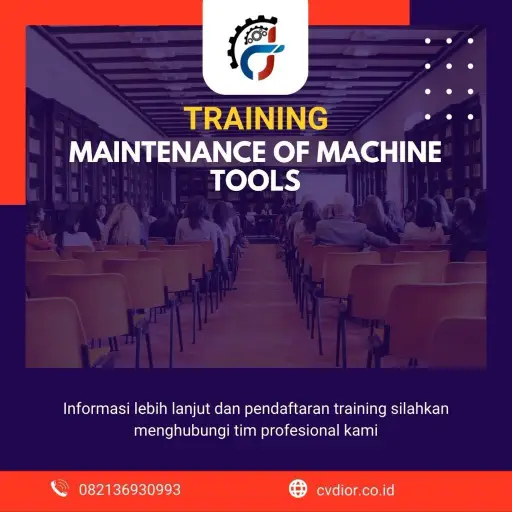 pelatihan maintenance of machine tools