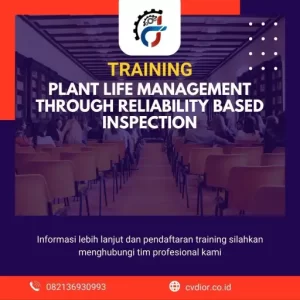 pelatihan plant life management through reliability based inspection 