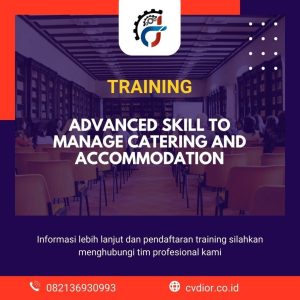 pelatihan advanced skill to manage catering and accommodation surabaya