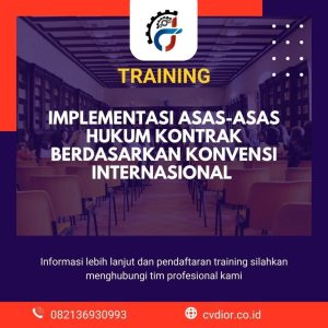 pelatihan implementasi asas-asas hukum kontrak surabaya