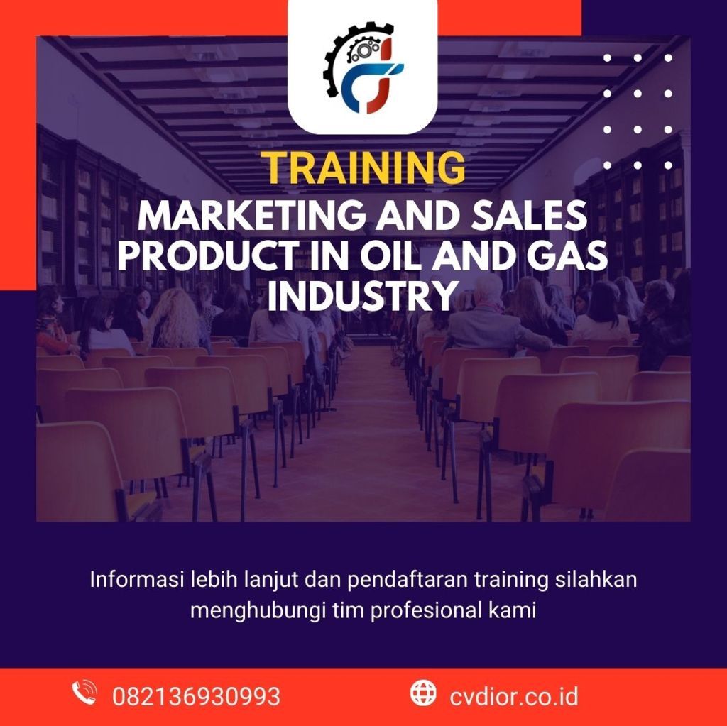 TRAINING MARKETING AND SALES PRODUCT IN OIL AND GAS INDUSTRY