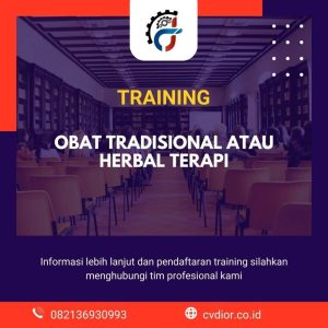 pelatihan obat tradisional atau herbal terapi surabaya
