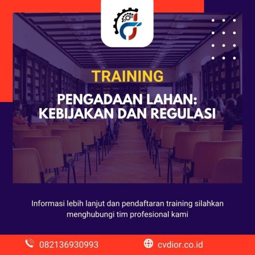 pelatihan pengadaan lahan: kebijakan dan regulasi surabaya