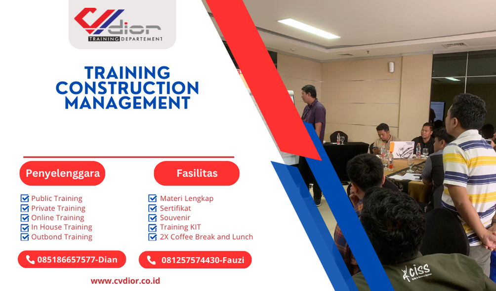 TRAINING CONSTRUCTION MANAGEMENT