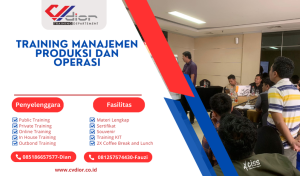 TRAINING MANAJEMEN PRODUKSI DAN OPERASI