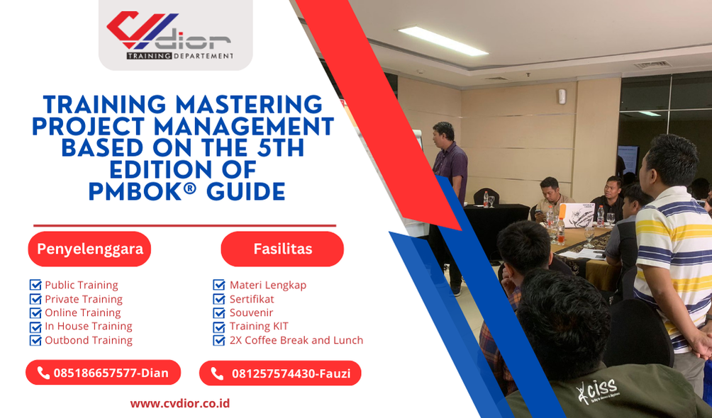 TRAINING MASTERING PROJECT MANAGEMENT BASED ON THE 5TH EDITION OF PMBOK® GUIDE