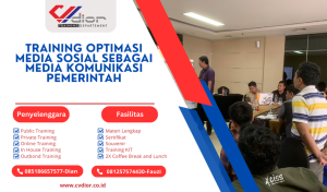 TRAINING OPTIMASI MEDIA SOSIAL SEBAGAI MEDIA KOMUNIKASI PEMERINTAH