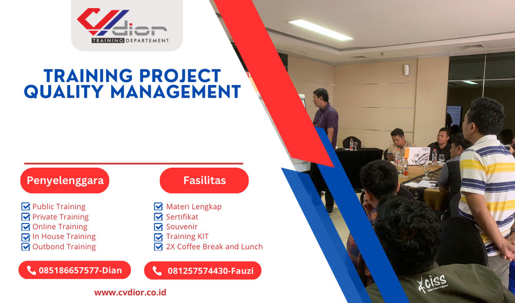 TRAINING PROJECT QUALITY MANAGEMENT