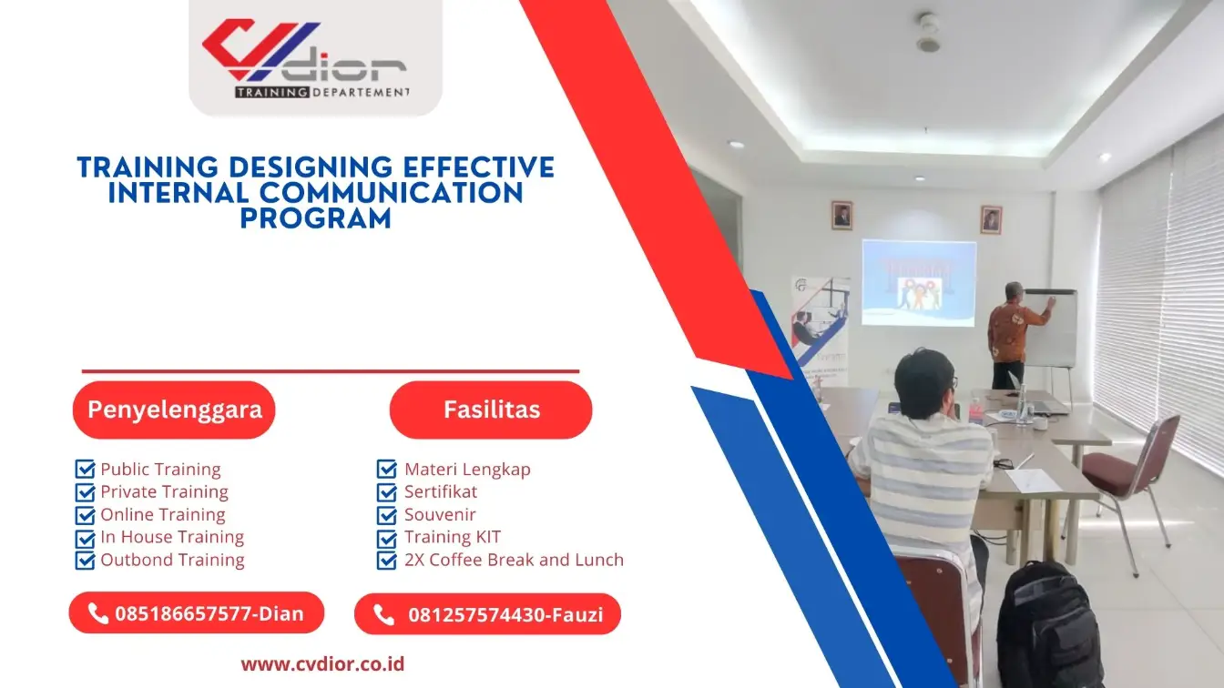 PELATIHAN DESIGNING EFFECTIVE INTERNAL COMMUNICATION PROGRAM SURABAYA