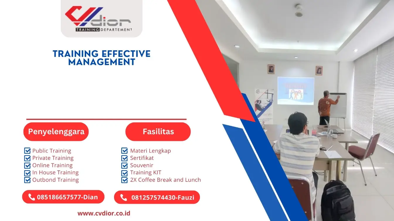PELATIHAN EFFECTIVE MANAGEMENT SURABAYA