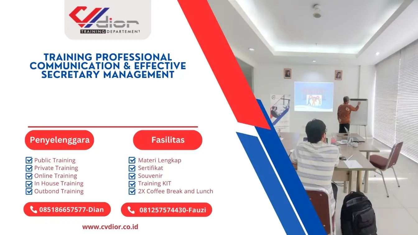 PELATIHAN PROFESSIONAL COMMUNICATION & EFFECTIVE SECRETARY MANAGEMENT SURABAYA