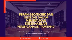 Integrasi data geologi-geoteknik