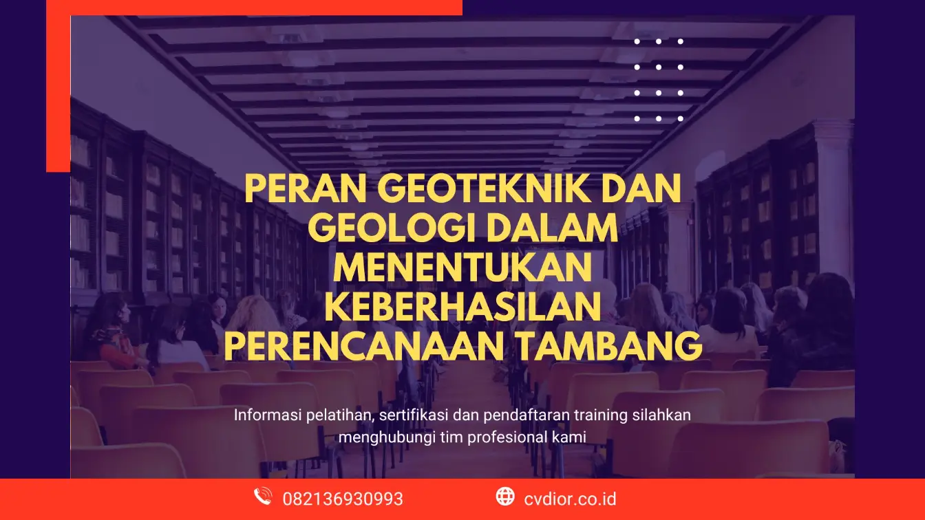 Integrasi data geologi-geoteknik
