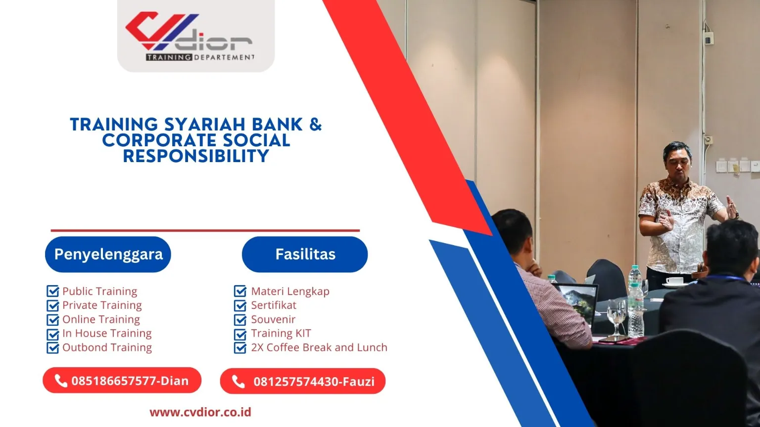 PELATIHAN SYARIAH BANK & CORPORATE SOCIAL RESPONSIBILITY SURABAYA