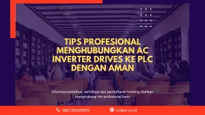 Hubungan antara inverter & PLC