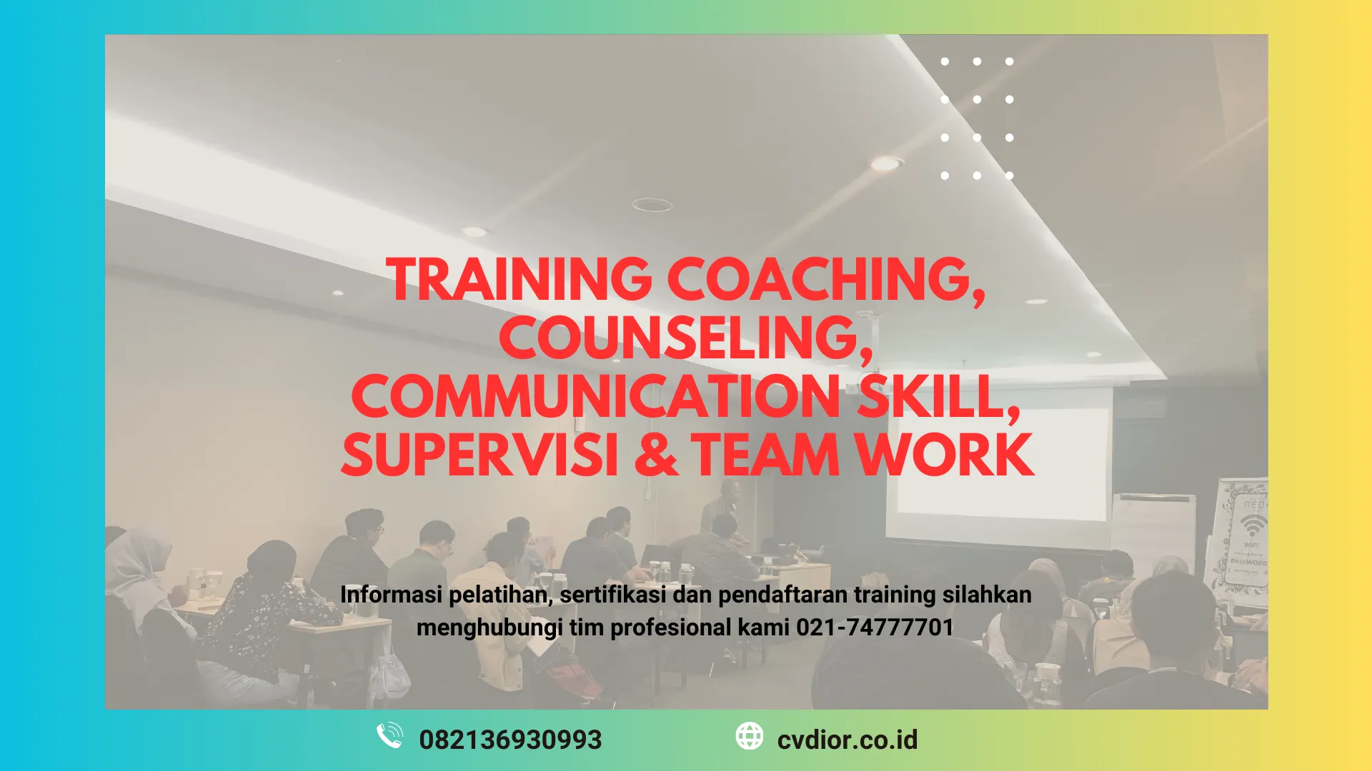 PELATIHAN COACHING & MENTORING SURABAYA