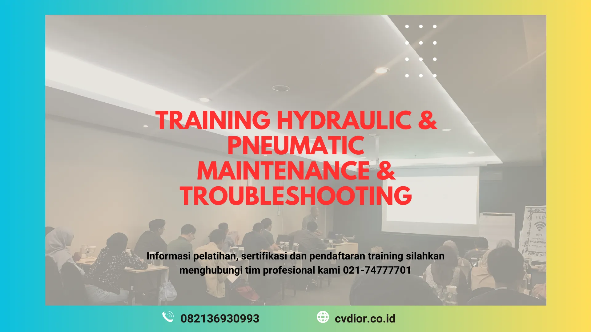 PELATIHAN HYDRAULIC & PNEUMATIC MAINTENANCE SURABAYA