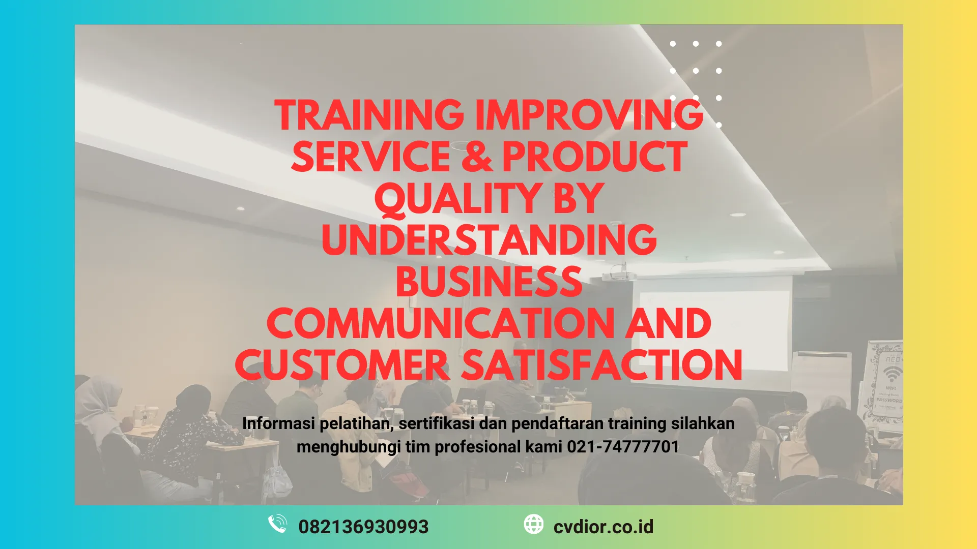 PELATIHAN KOMUNIKASI BISNIS EFEKTIF SURABAYA