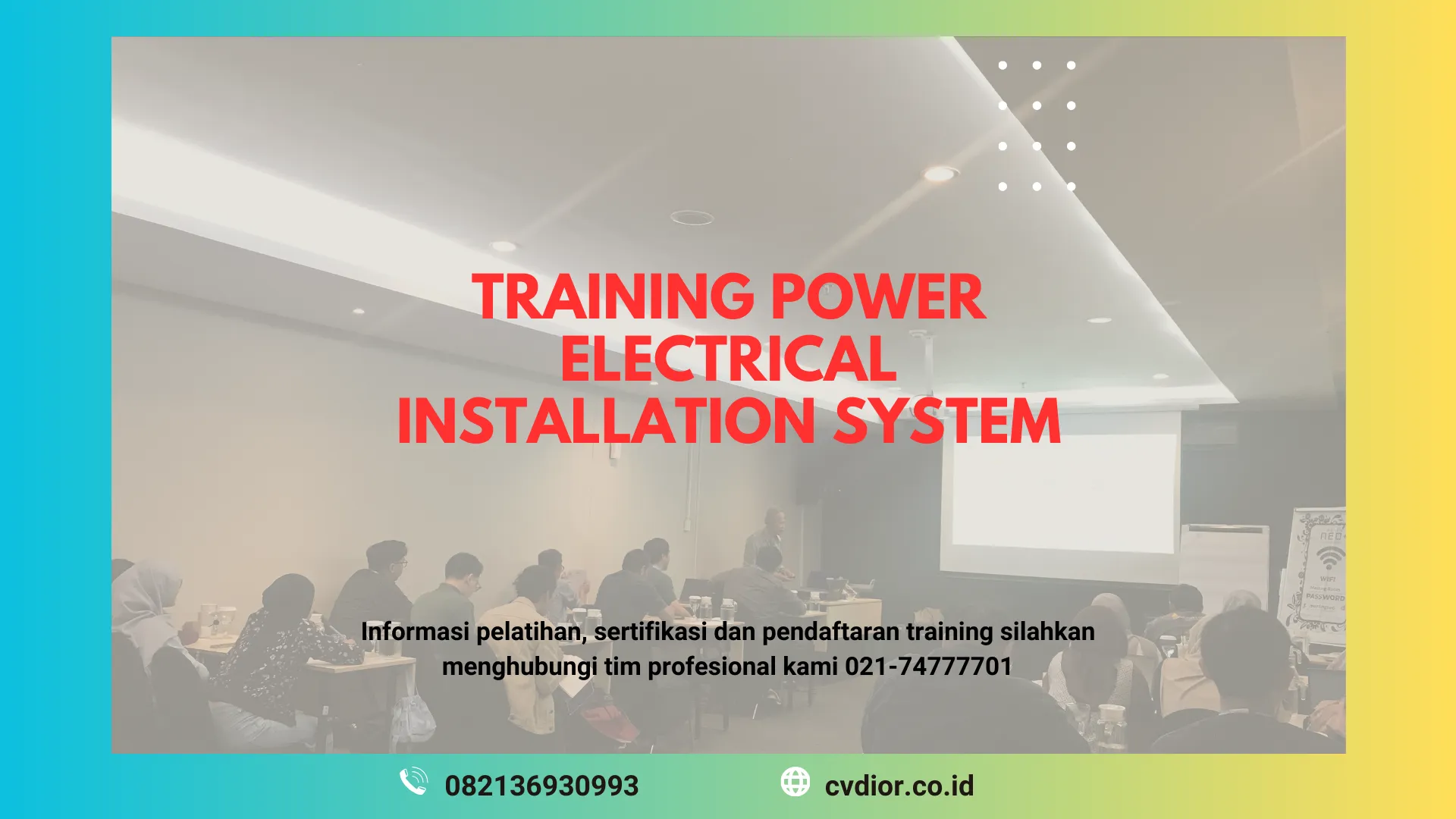 PELATIHAN POWER ELECTRICAL INSTALLATION SYSTEM SURABAYA