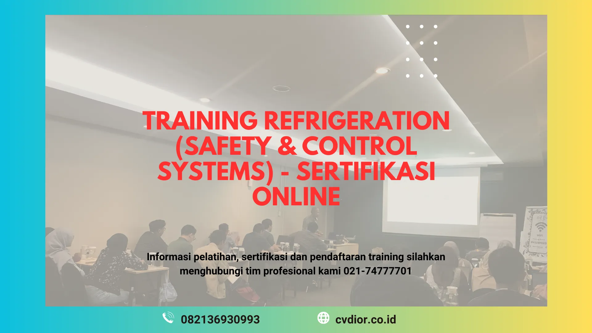 PELATIHAN ONLINE REFRIGERATION TRAINING SURABAYA