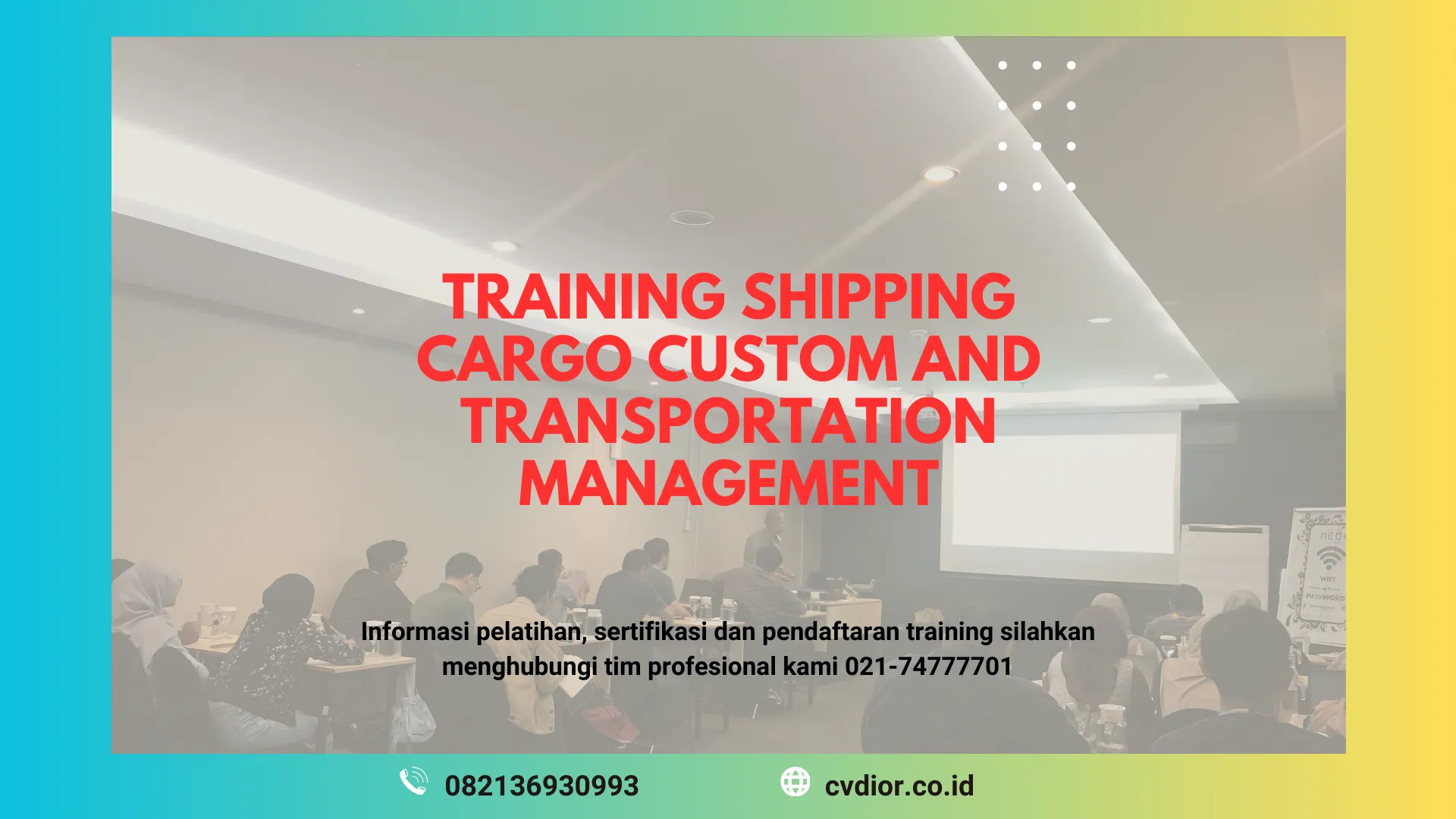 PELATIHAN SHIPPING CARGO SURABAYA
