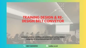 PELATIHAN DESIGN RE DESIGN BELT CONVEYOR JAKARTA