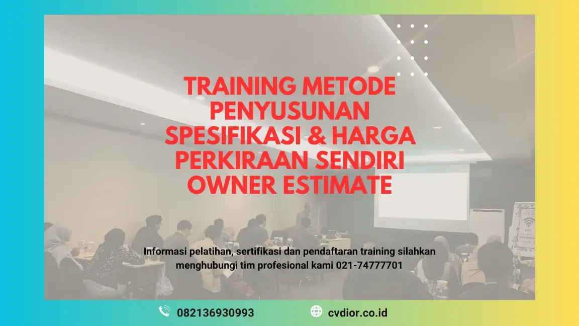 PELATIHAN METODE PENYUSUNAN SPESIFIKASI JAKARTA