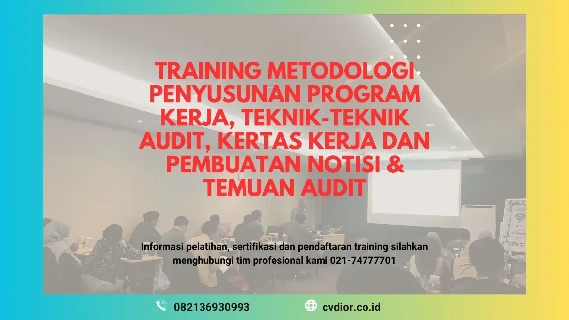 PELATIHAN METODOLOGI PENYUSUNAN PROGRAM KERJA JAKARTA